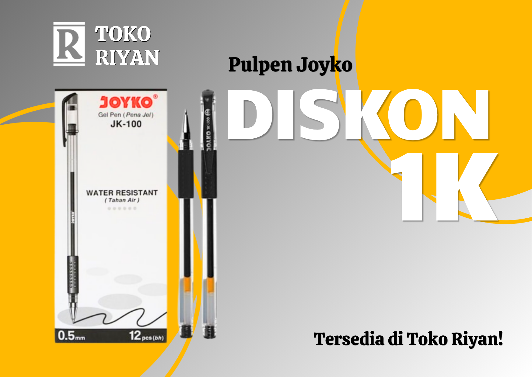 Promo Diskon Pulpen Joyko!