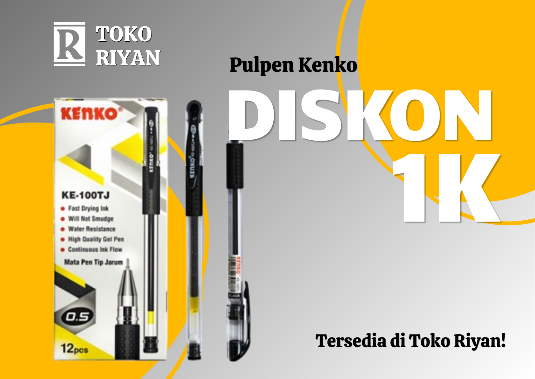 Promo Diskon Pulpen Kenko!